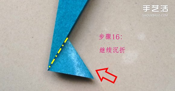 葉上之蛙折疊方法圖解 折紙葉子上的青蛙過程 -  rpnrmr.com
