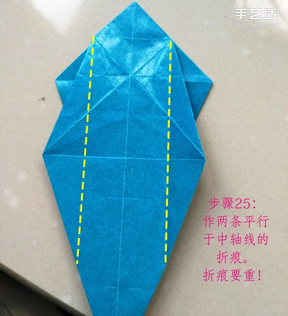 葉上之蛙折疊方法圖解 折紙葉子上的青蛙過程 -  rpnrmr.com