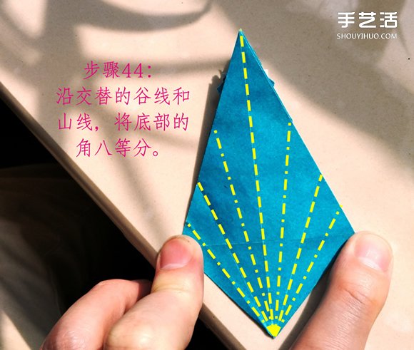 葉上之蛙折疊方法圖解 折紙葉子上的青蛙過程 -  rpnrmr.com