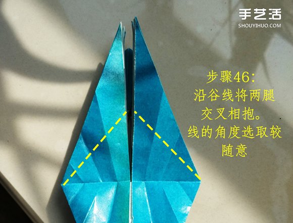 葉上之蛙折疊方法圖解 折紙葉子上的青蛙過程 -  rpnrmr.com