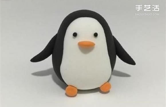 超輕粘土企鵝教程 可愛小企鵝用粘土做圖解 -  rpnrmr.com