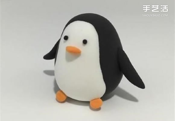 超輕粘土企鵝教程 可愛小企鵝用粘土做圖解 -  rpnrmr.com