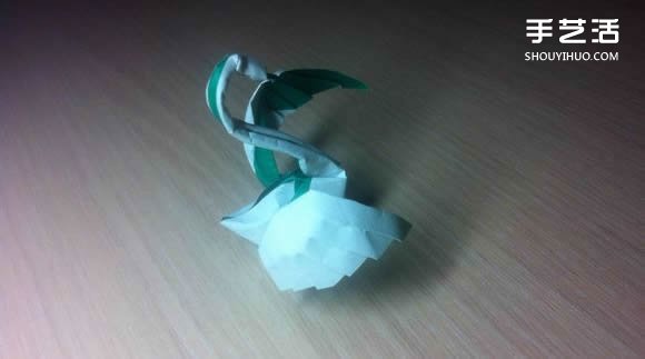 白天鵝折紙圖解教程 紙折天鵝的方法步驟 -  rpnrmr.com