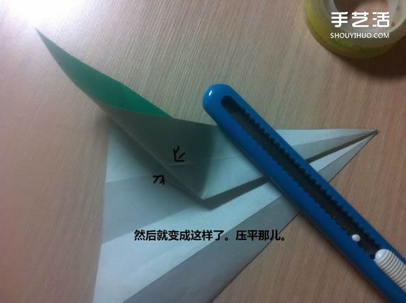 白天鵝折紙圖解教程 紙折天鵝的方法步驟 -  rpnrmr.com