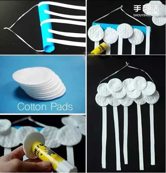 DIY愛心雨風鈴制作方法 可愛紙風鈴的做法圖解 -  rpnrmr.com