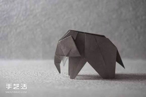 復(fù)雜折紙大象步驟圖解 提供cp圖和實(shí)拍教程 -  rpnrmr.com