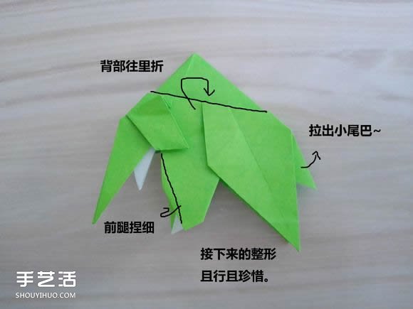 復(fù)雜折紙大象步驟圖解 提供cp圖和實(shí)拍教程 -  rpnrmr.com