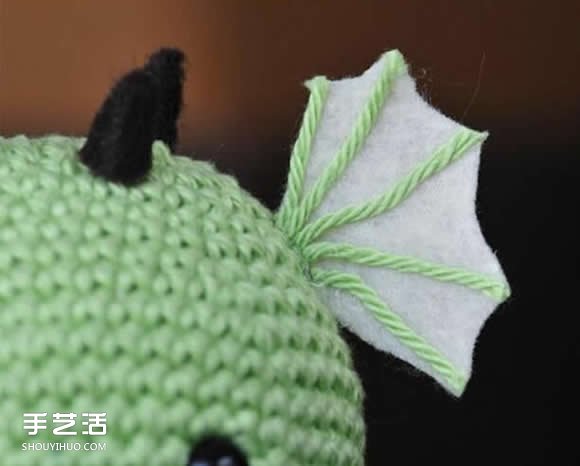 針織制作可愛的小龍 超萌小龍玩偶鉤針DIY -  rpnrmr.com