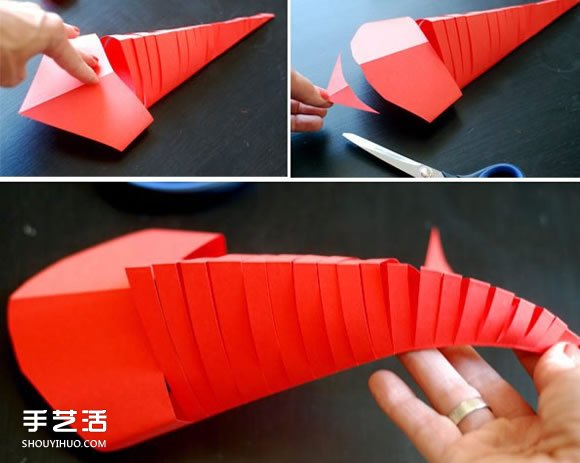大嘴魚玩具的制作方法 簡單剪紙制作大嘴魚 -  rpnrmr.com