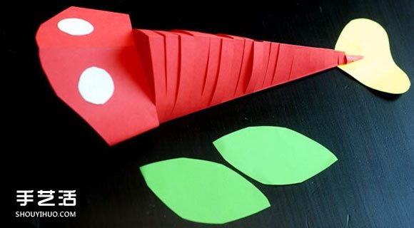 大嘴魚玩具的制作方法 簡單剪紙制作大嘴魚 -  rpnrmr.com