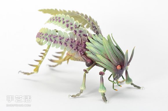 迷幻精靈昆蟲雕塑作品 彷彿只在夢里會出現(xiàn) -  rpnrmr.com