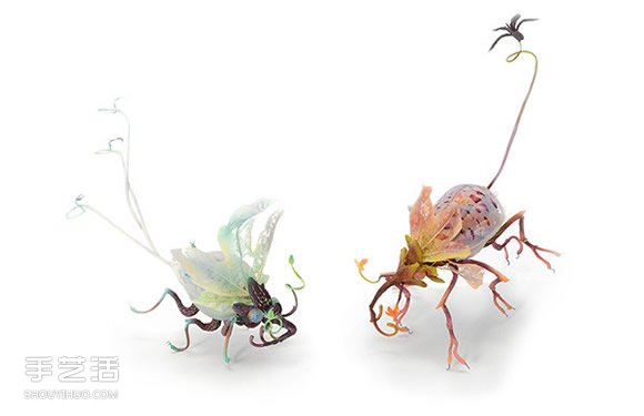 迷幻精靈昆蟲雕塑作品 彷彿只在夢里會出現(xiàn) -  rpnrmr.com