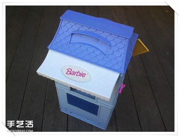 舊玩具手工改制花園里的“面包房”花盆架 -  rpnrmr.com