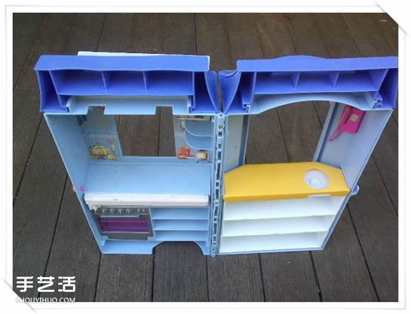 舊玩具手工改制花園里的“面包房”花盆架 -  rpnrmr.com