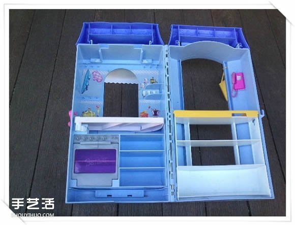 舊玩具手工改制花園里的“面包房”花盆架 -  rpnrmr.com