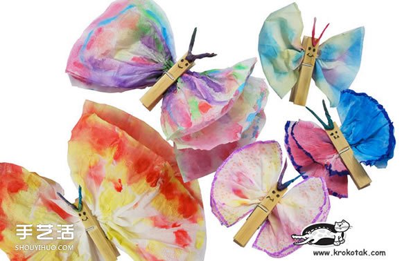 幼兒園蝴蝶手工制作 簡單木夾子做蝴蝶圖解 -  rpnrmr.com