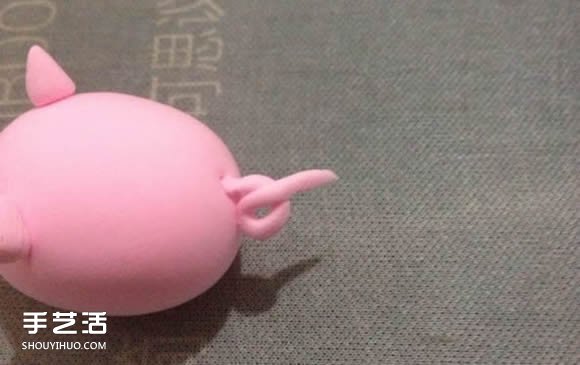超輕粘土小粉豬DIY圖解 手工粘土小豬的做法 -  rpnrmr.com