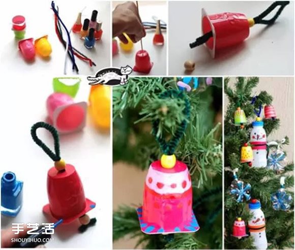 幼兒廢舊物品手工制作 可愛的圣誕樹掛飾DIY -  rpnrmr.com