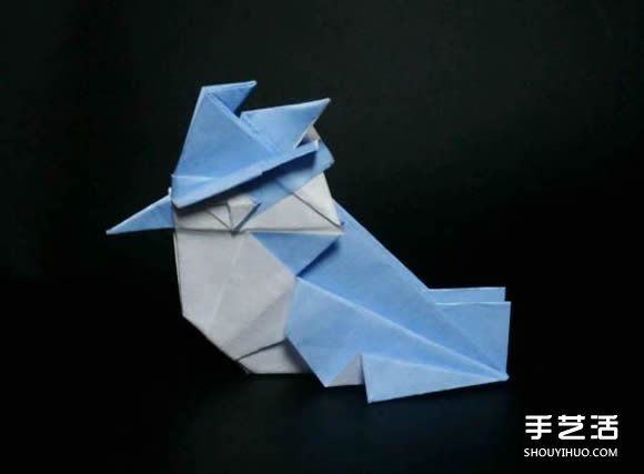 如何折紙翠鳥的方法 詳細(xì)手工翠鳥折法圖解 -  rpnrmr.com