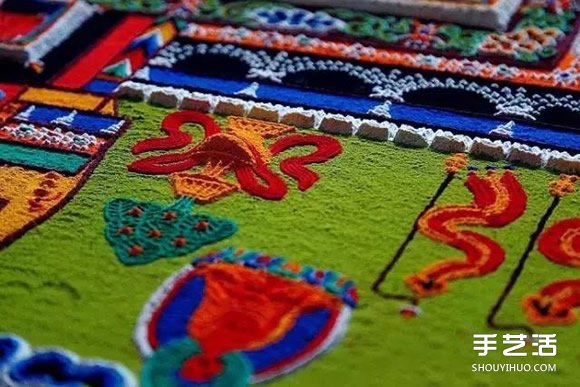 傳世千年的壇城沙畫 辛苦創(chuàng)作卻注定被毀掉 -  rpnrmr.com