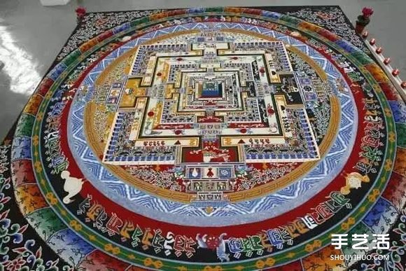 傳世千年的壇城沙畫 辛苦創(chuàng)作卻注定被毀掉 -  rpnrmr.com