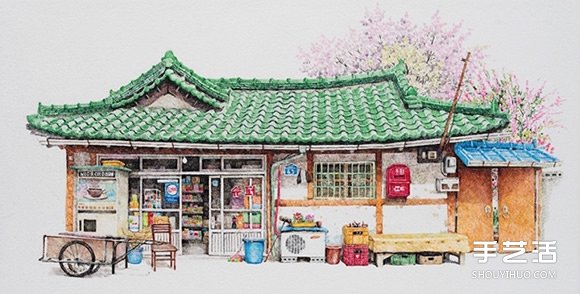 人情味是非賣品！韓國藝術(shù)家二十年的柑仔店畫作 -  rpnrmr.com