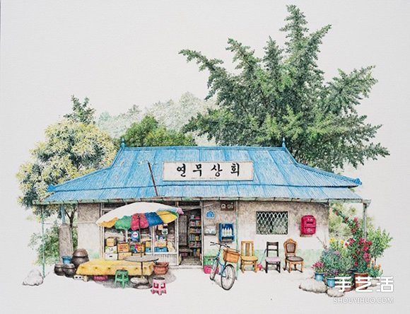 人情味是非賣品！韓國藝術(shù)家二十年的柑仔店畫作 -  rpnrmr.com