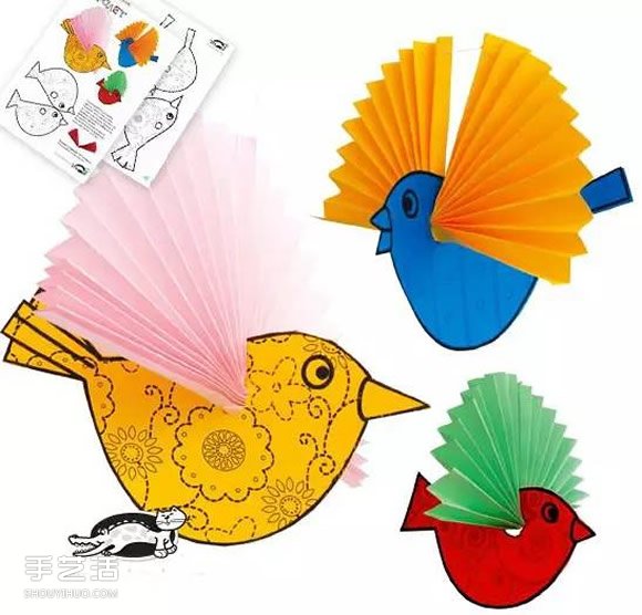 幼兒園立體小鳥的制作 簡單小鳥的做法用紙做 -  rpnrmr.com