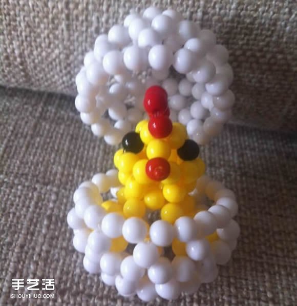 串珠手工藝品制作教程：孵化的小雞 -  rpnrmr.com