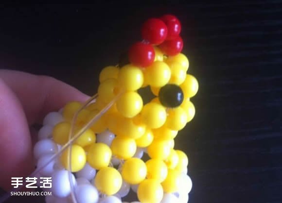 串珠手工藝品制作教程：孵化的小雞 -  rpnrmr.com