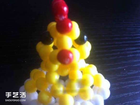 串珠手工藝品制作教程：孵化的小雞 -  rpnrmr.com