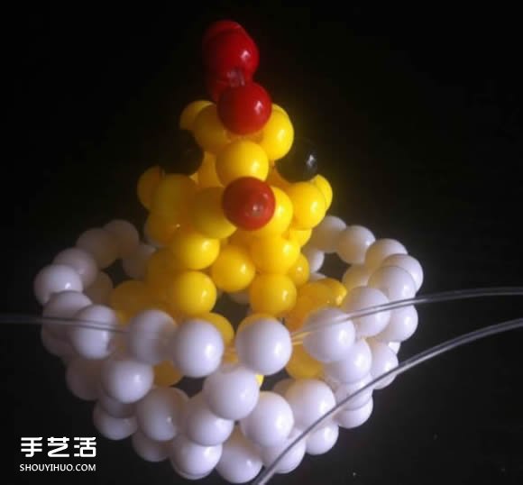 串珠手工藝品制作教程：孵化的小雞 -  rpnrmr.com