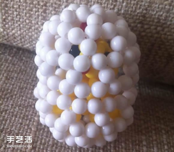 串珠手工藝品制作教程：孵化的小雞 -  rpnrmr.com
