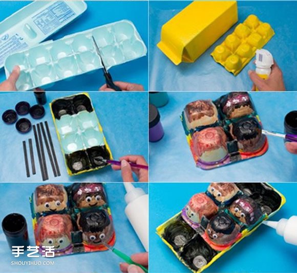 幼兒校車手工制作 牛奶盒和蛋托制作校車圖解 -  rpnrmr.com