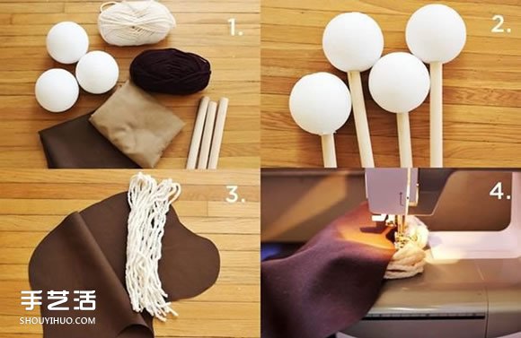 不織布馬兒布偶DIY制作 手工布藝小馬玩偶圖解 -  rpnrmr.com