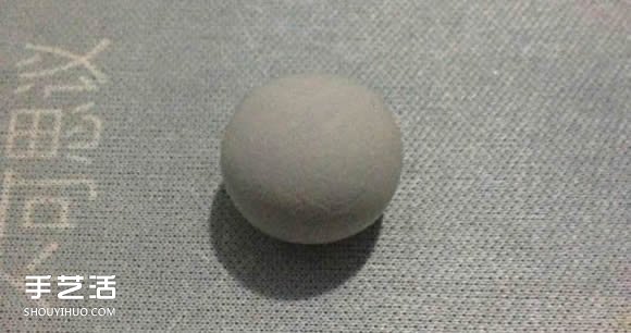 超輕粘土制作灰兔子 DIY萌兔子粘土手工教程 -  rpnrmr.com