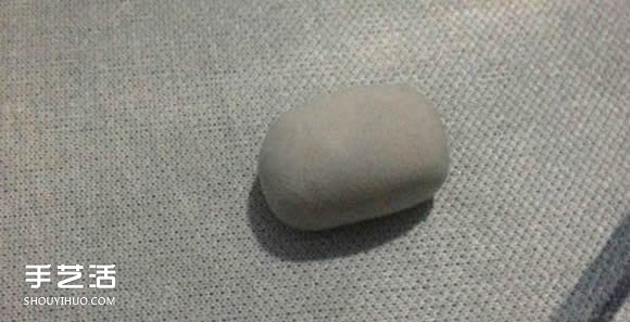 超輕粘土制作灰兔子 DIY萌兔子粘土手工教程 -  rpnrmr.com