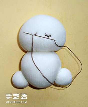 如何用襪子做兔子步驟 襪子娃娃兔子制作圖解 -  rpnrmr.com