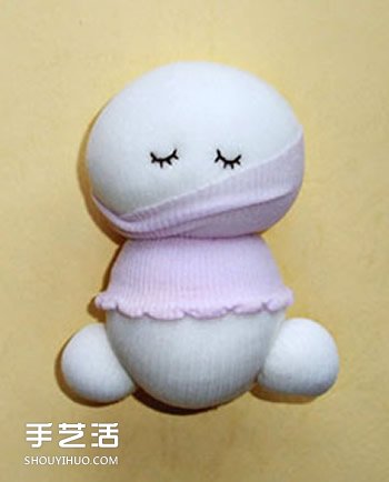 如何用襪子做兔子步驟 襪子娃娃兔子制作圖解 -  rpnrmr.com