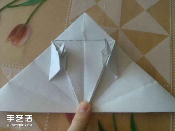 三角鋼琴的折紙圖解 怎么折立體三角鋼琴步驟 -  rpnrmr.com