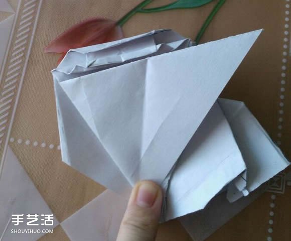 三角鋼琴的折紙圖解 怎么折立體三角鋼琴步驟 -  rpnrmr.com