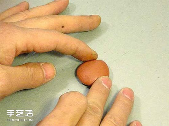 超輕粘土狗頭鑰匙扣DIY 手工自制粘土狗頭掛件 -  rpnrmr.com