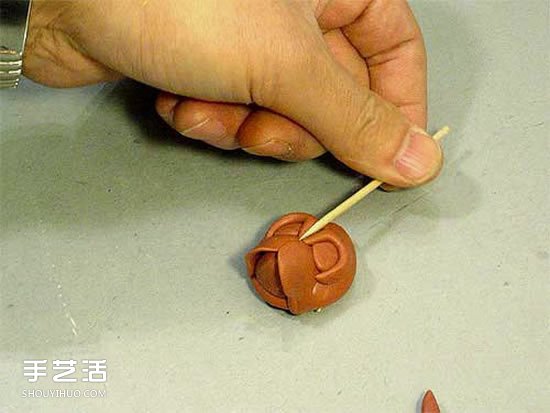 超輕粘土狗頭鑰匙扣DIY 手工自制粘土狗頭掛件 -  rpnrmr.com