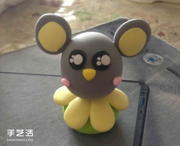 超輕粘土小老鼠DIY 用粘土做小老鼠圖片教程 -  rpnrmr.com
