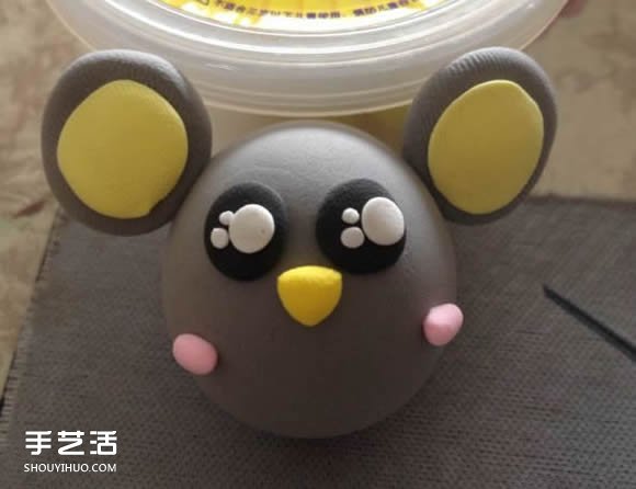 超輕粘土小老鼠DIY 用粘土做小老鼠圖片教程 -  rpnrmr.com