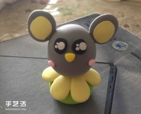 超輕粘土小老鼠DIY 用粘土做小老鼠圖片教程 -  rpnrmr.com