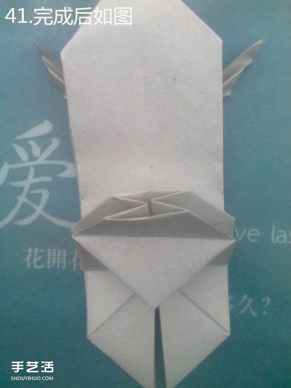 折紙思想者人物雕塑 沉思的人物折紙圖解 -  rpnrmr.com