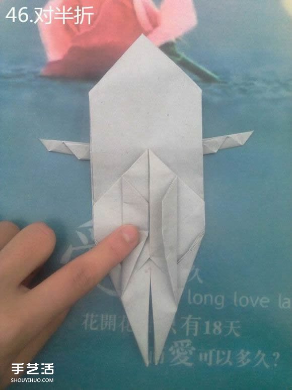折紙思想者人物雕塑 沉思的人物折紙圖解 -  rpnrmr.com