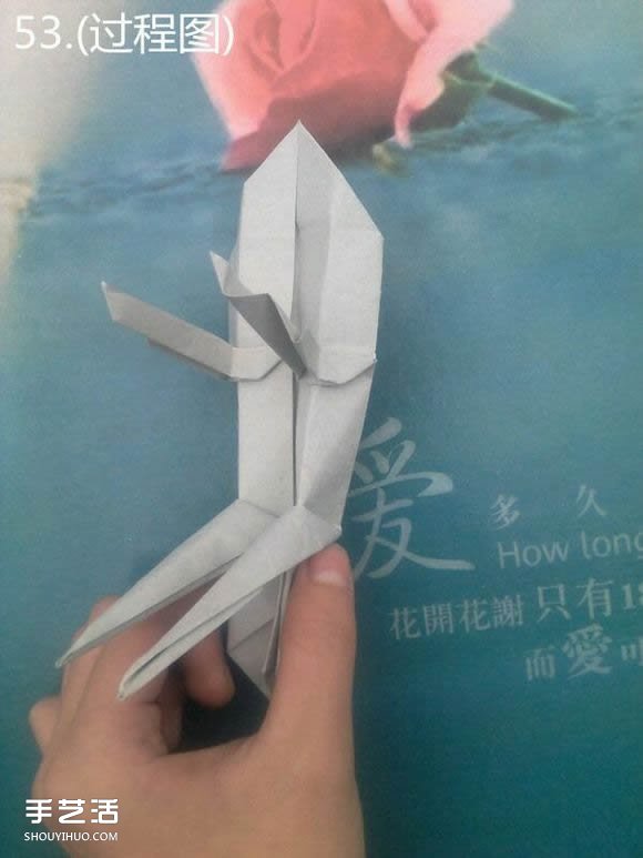 折紙思想者人物雕塑 沉思的人物折紙圖解 -  rpnrmr.com
