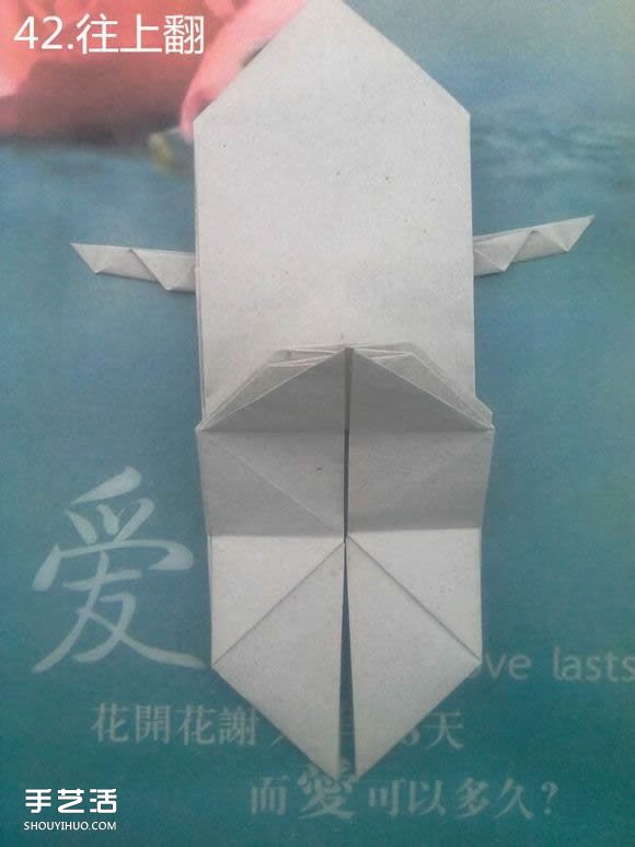 折紙思想者人物雕塑 沉思的人物折紙圖解 -  rpnrmr.com
